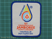 CJ'13 12th Canadian Jamboree Participant [CJ JAMB 12a]